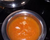 A picture of step 1 of Roasted carrot soup with pav.