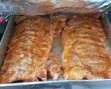 A picture of step 3 of Famous Baby Back Ribs Fall Off from Bones ala Tony Roma's Style.