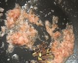 A picture of step 3 of Methi palak chaman.