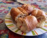 Foto del paso 5 de la receta: Bombas de pizza con queso
