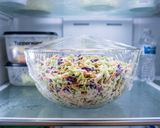 A picture of step 4 of Texas Green Fire Taco Slaw.