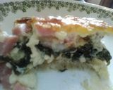 A picture of step 6 of Quiche.