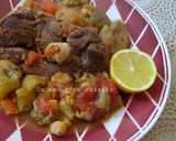 Une image de l'étape 8 de Tajine d'agneau aux aubergines 🍆 🍋.