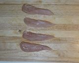 A picture of step 1 of Chicken Salad Rolls with Honey Mustard Sauce.