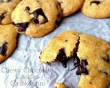 Foto langkah ke 6 dari resep Chewy Chocolate Cookies, no mixer, lembut dan lumerrr.