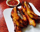 Hình bước làm 5 của món Chân gà nướng mật ong