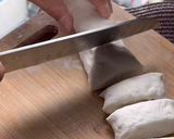 A picture of step 1 of Pork Dumplings and wrapper.