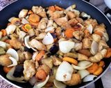 Foto del paso 10 de la receta: Verduras crocantes con dados de pollo a las 5 especias orientales