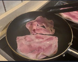 Foto del paso 1 de la receta: Bocadillo de lacón con queso y mostaza