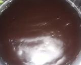 A picture of step 4 of Eggless chocolate Ganache Cake.