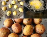 A picture of step 3 of Raw Banana Sweet Potato Kofta Curry.