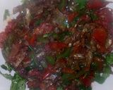 A picture of step 5 of Wet fried omena.