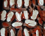 Mozzarellás, paradicsomos csirkemell recept fázis 3 fotója