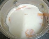 A picture of step 2 of Muskmelon Lassi / Healthy Indian Cantaloupe Drink.