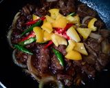 Foto langkah ke 4 dari resep Daging Sapi Lada Hitam.