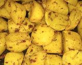 A picture of step 4 of Skillet potatoes.