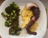 Foto del paso 4 de la receta: Pulpo en base de patata con brócoli