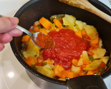Foto del paso 4 de la receta: Pulpo guisado con patatas y calabaza