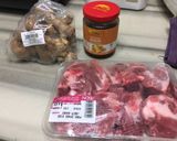 A picture of step 1 of Pork In Ginger And Plum Sauce In Thermal Pot.