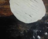 A picture of step 4 of Karela Nimki.
