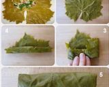 A picture of step 3 of Iraqi vegetarian Dolma.