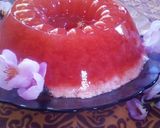 Foto langkah ke 5 dari resep Puding Lumut Merah Putih.