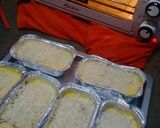 Foto langkah ke 1 dari resep Puding roti panggang.