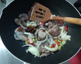 Foto langkah ke 4 dari resep Daun Ubi Siram Daging.
