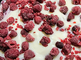 Kuchen tipo alemán de frambuesa