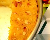 صورة لخطوة 3 من وصفة طريقة البسبوسة بخطوات بسيطة وناجحة😋❤️
