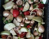 Pas rețetă Peste cu legume la cuptor🐟🍋🌶🥒🍄 1 fotografie
