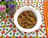 A picture of step 3 of Kasuri Methi Baingan Masala.