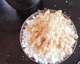 A picture of step 1 of Crispy sabudana vada.