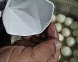 A picture of step 7 of Rasgulla.