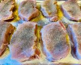 A picture of step 3 of Creamy Sheet Pan Pork Chops.
