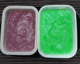 Foto langkah ke 6 dari resep Bongko Pontianak 2 Rasa|Pandan & Taro.