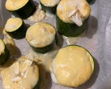 A picture of step 6 of Stuffed Zucchini with Cheese and Potato.