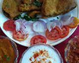 A picture of step 1 of Chaule ki dal ka chila.