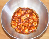 BBQ csirkés pizza (vastag tésztás) recept fázis 4 fotója