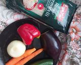 Foto del passaggio 1 della ricetta Vermicelli con verdure