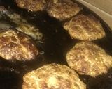 A picture of step 3 of Kachay qeemay k kabab.