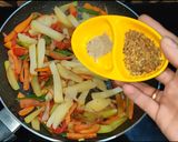A picture of step 9 of Sauteed vegetable recipe.