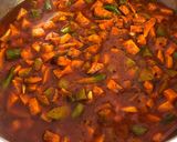 A picture of step 8 of Raw Mango Pickle.
