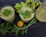 A picture of step 5 of Green Grapes Lemonade.