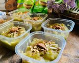 Foto langkah ke 8 dari resep Klappertaart Creamy Matcha.