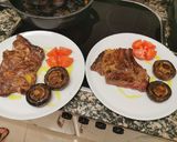 Foto del paso 3 de la receta: Txuleton de vaca 'Rubia' gallega amb Portobellos gegants
