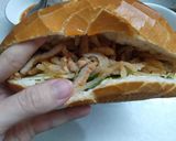 Hình bước làm 6 của món Bánh mì bì thịt