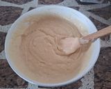 Foto del paso 4 de la receta: Torta de dos cítricos y jengibre decorada con dulce de leche y pera, ganache de chocolate