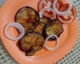 बैंगन भाजा (baingan bhaja recipe in Hindi) रेसिपी चरण 4 फोटो