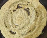 A picture of step 6 of Moong Dal Dosa.